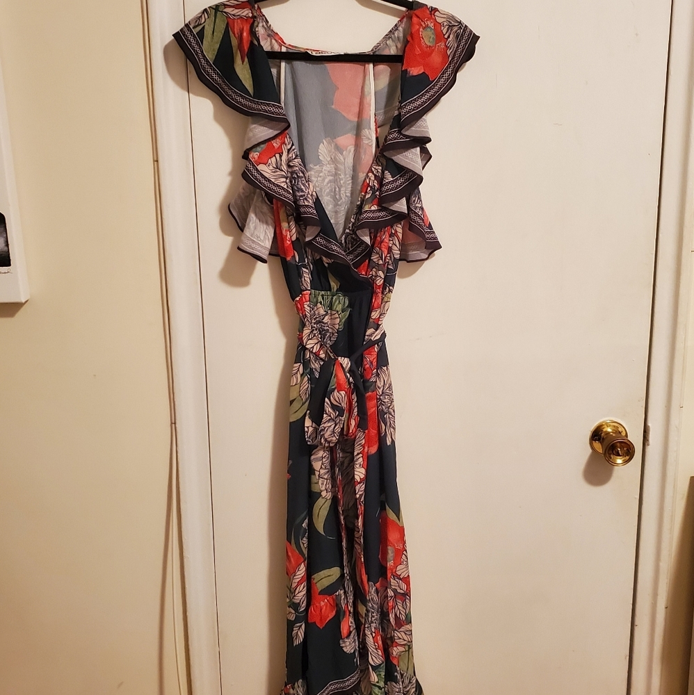 Taroo Floral Maxi Dress
